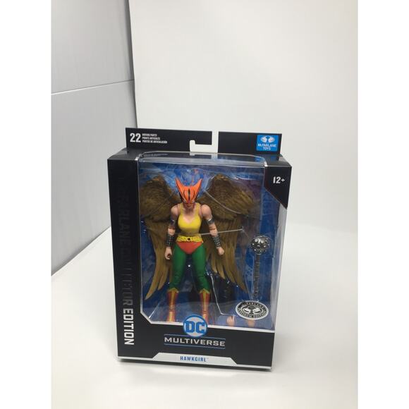 McFarlane DC Multiverse Collector Edition HAWKGIRL Platinum Chase 2025 Superman - Picture 6 of 6